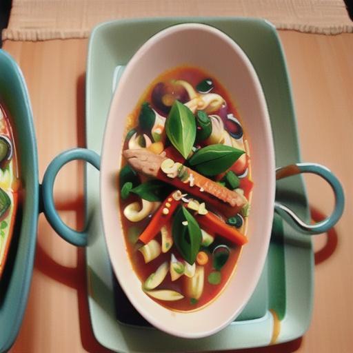 Moroccan Vegetable and Pasta Soup