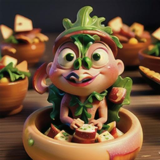 Bacon Arugula Apple Bites