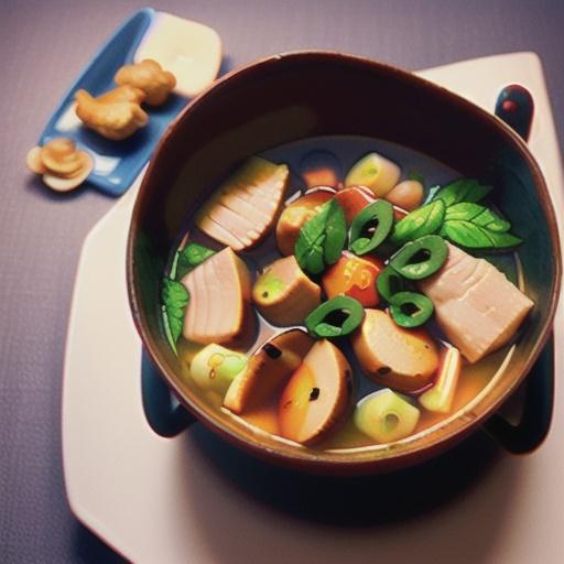 Chicken Soup With Ginger and Shiitake Mushrooms
