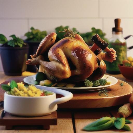 Herb-Glazed Roasted Turkey