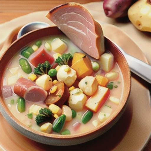 Easy and Delicious Ham and Potato Soup