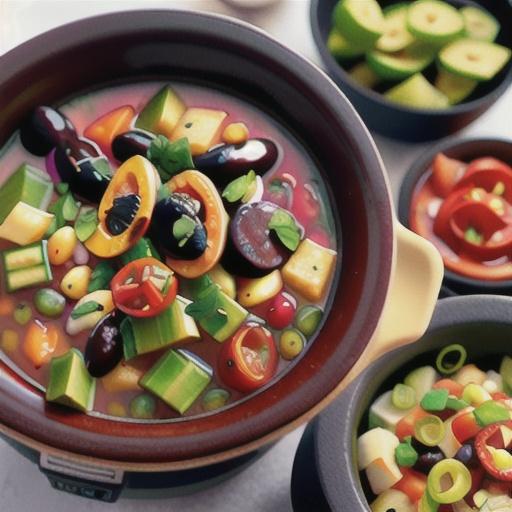 Instant Pot Spicy Black Bean Soup (Vegan)