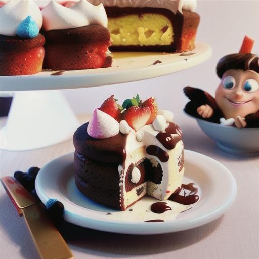 Nutella and strawberry dump cake recipe