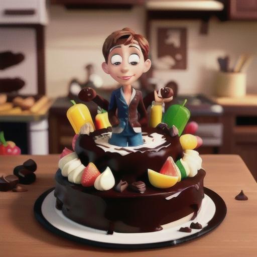 Homemade Chocolate Cake