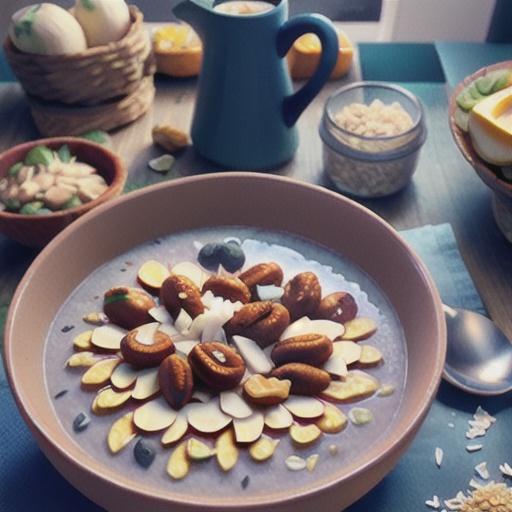 Nut and Date Millet Porridge