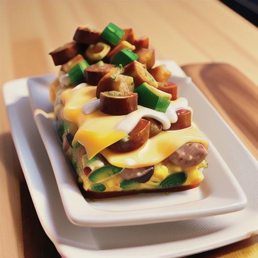 Skinny Slow-Cooker Sausage Breakfast Casserole