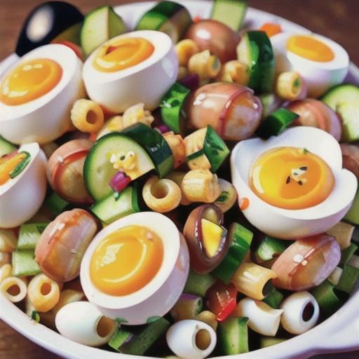 My Mom's Awesome Macaroni Salad (enough to feed a crowd!)