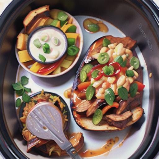 Slow Cooker BBQ Pulled Chicken