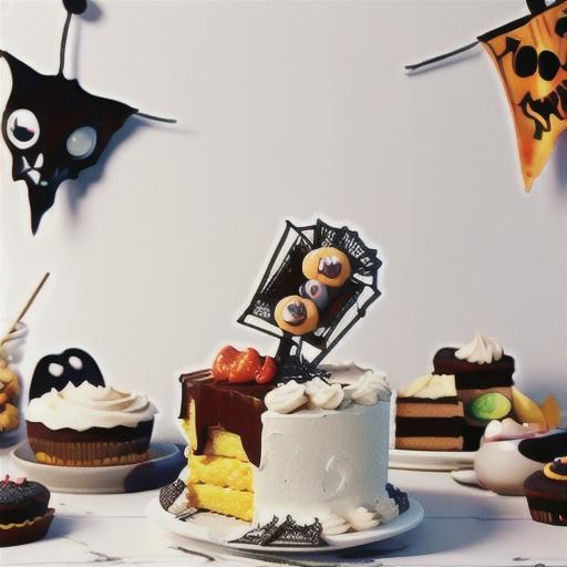 Spiderweb Pull-Apart Cake