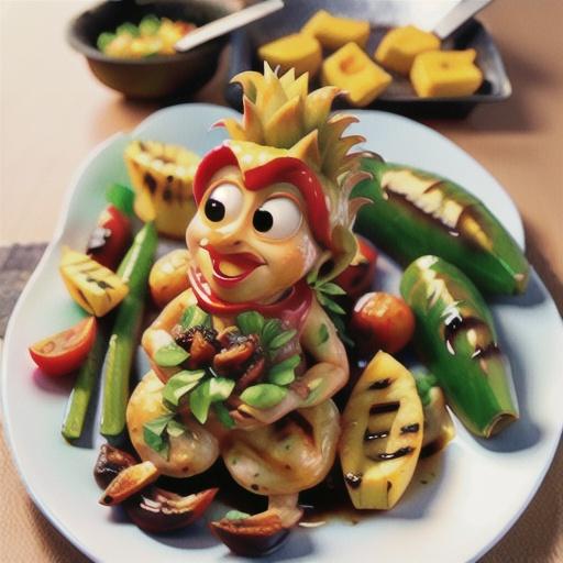 Pineapple-Glazed Spicy Chicken Breasts