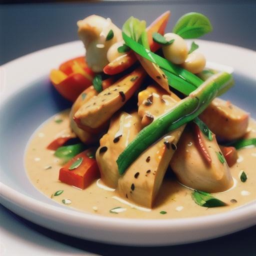 Malaysian makrut lime chicken curry recipe