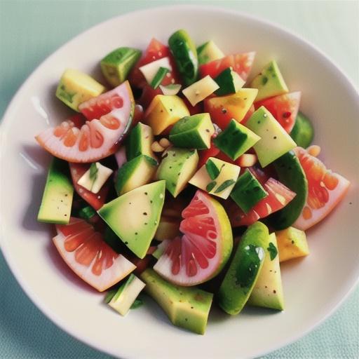 Grapefruit Avocado Salad