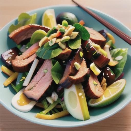 Asian pork salad