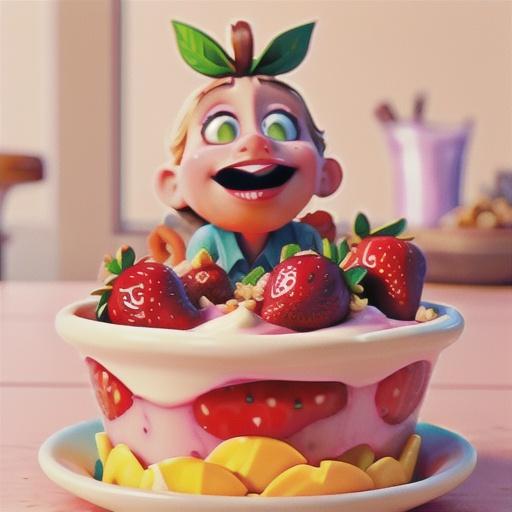 Triple-Strawberry Dessert