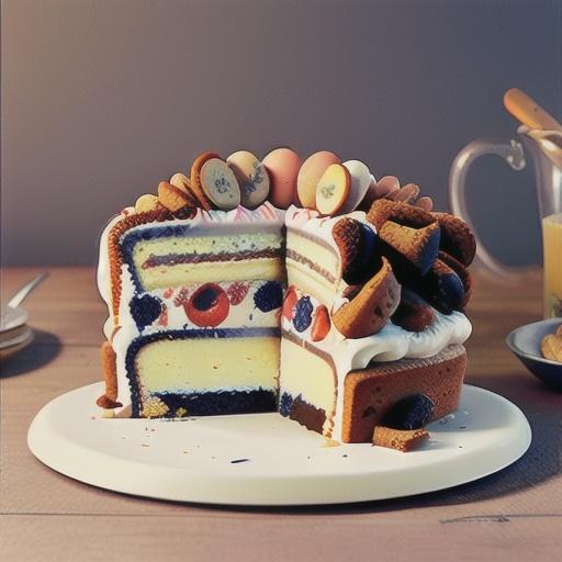 Eggless Milkless Butterless Cake