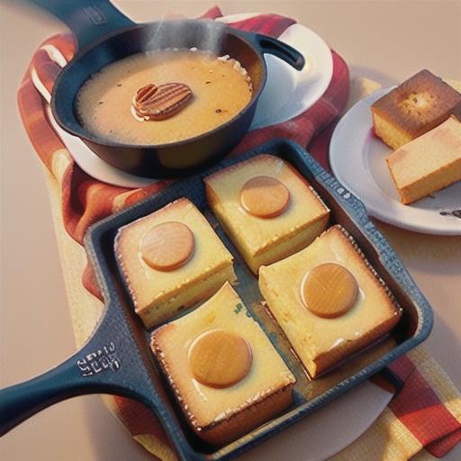 Campfire Cast Iron Cornbread