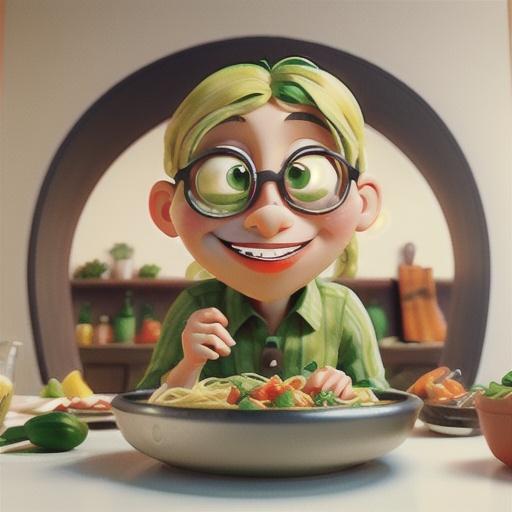 Creamy salmon and coriander fettuccine