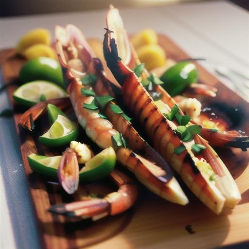 Grilled Marinated Shrimp