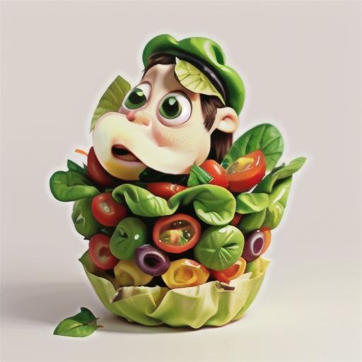 Burghul, tomato and bean salad in lettuce cups