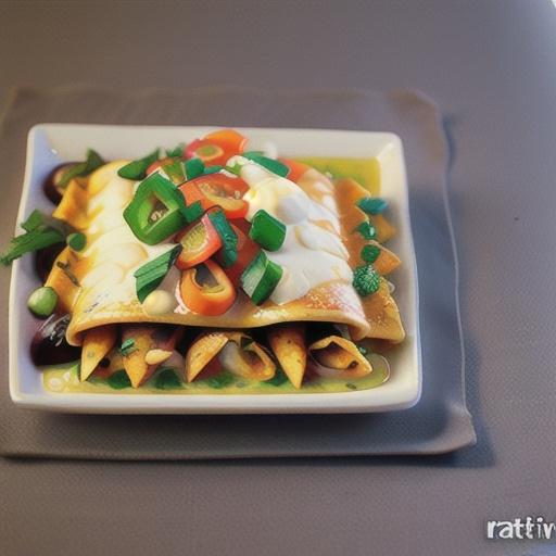 Creamy Chicken Enchiladas Verde