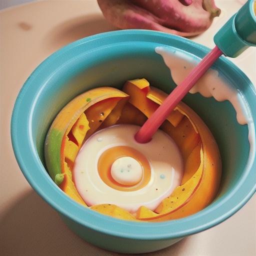 Homemade Puréed Sweet Potato Baby Food