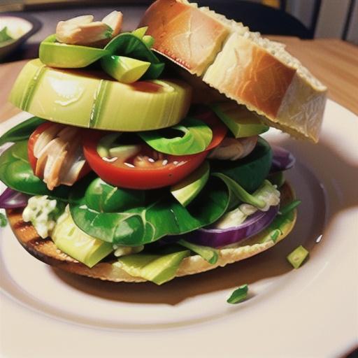 Salmon Salad Sandwich
