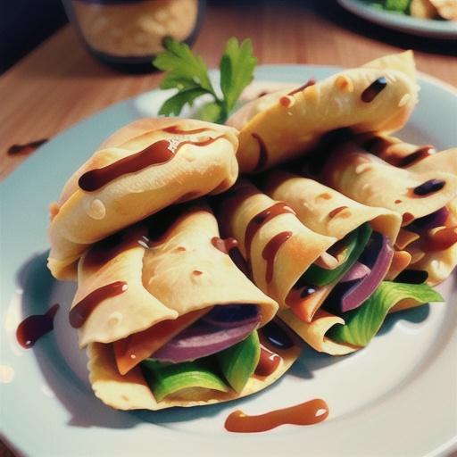 Tortilla Filled with Lunchmeat