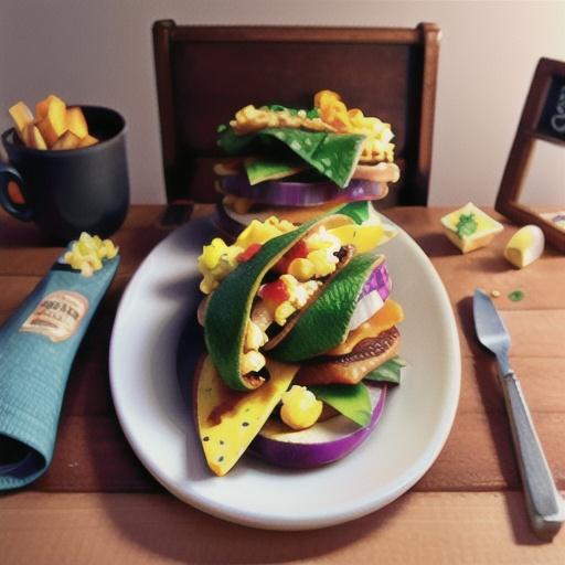 Crunchy Breakfast Wrap