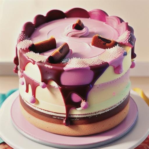 Pink Champagne Layer Cake