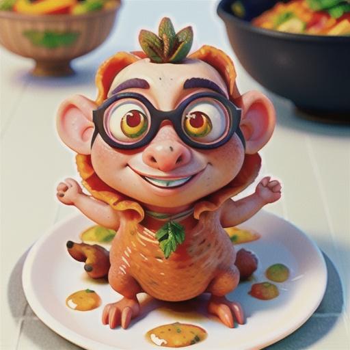 Orange & star anise pork