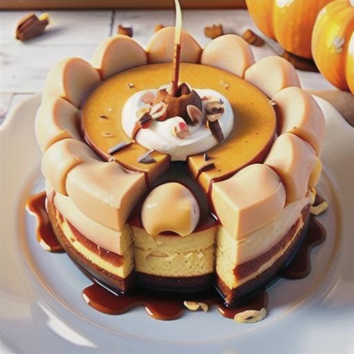 No-Bake Pumpkin Cheesecake