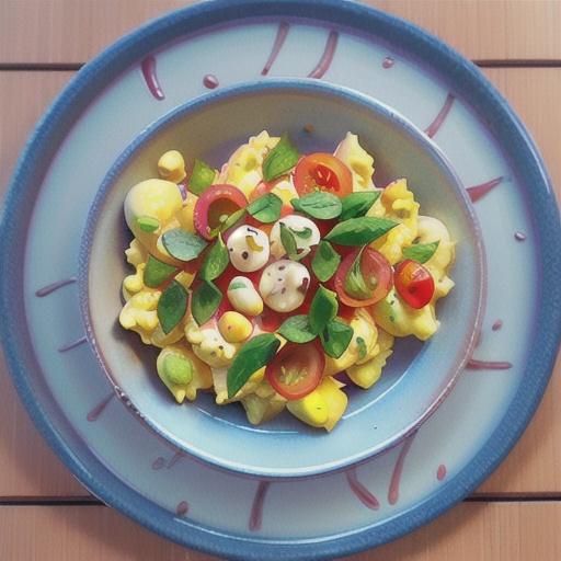 Scrambled Eggs and Tomatoes