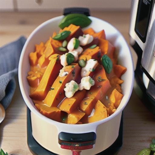 Instant Pot® Mashed Sweet Potatoes with Goat Cheese