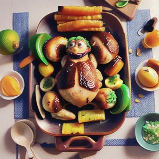 Easy roast chicken and citrus tray bake recipe