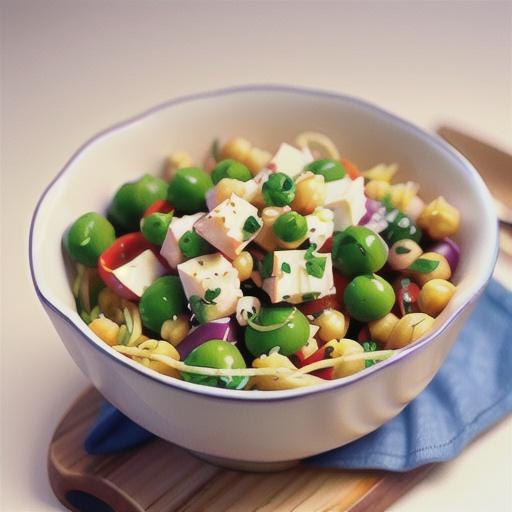 Chickpea, Feta and Orzo Salad