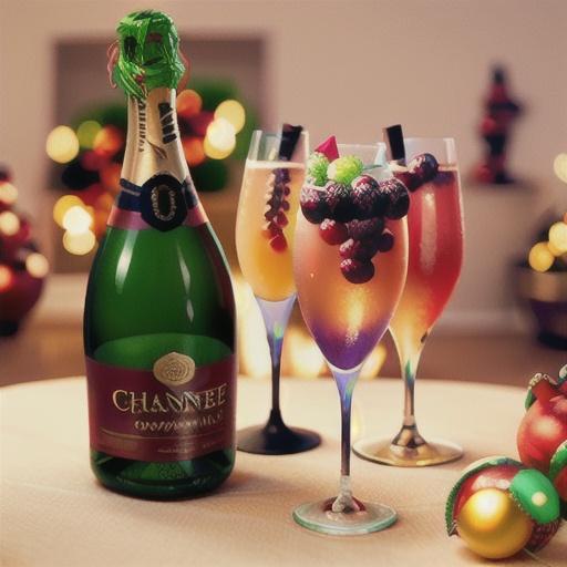 Cranberry-Pomegranate Mimosa