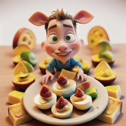 Bacon Cheddar Deviled Eggs