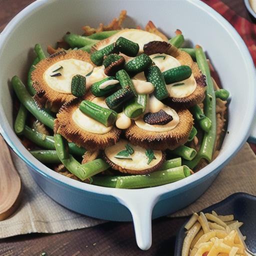 Green Bean Casserole with Cheese
