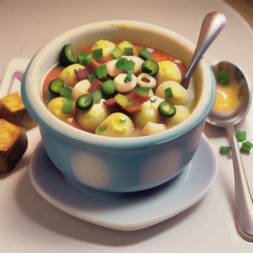 Baked Potato Soup with Rivels