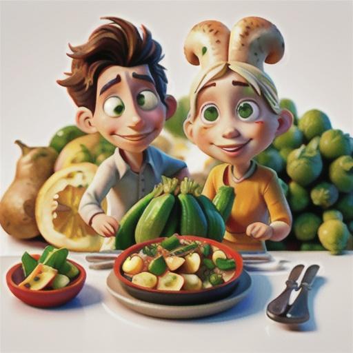 Baked chicken and potatoes