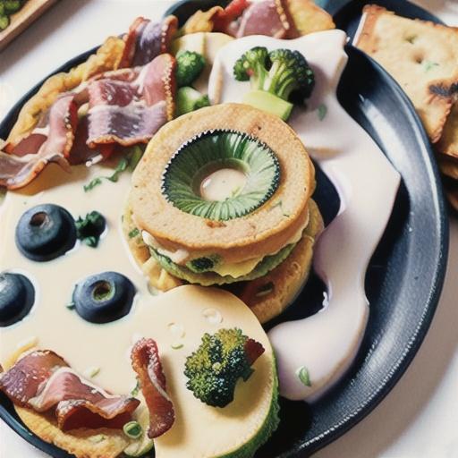 Cheesy Pancetta and Broccoli Biscuit Bake