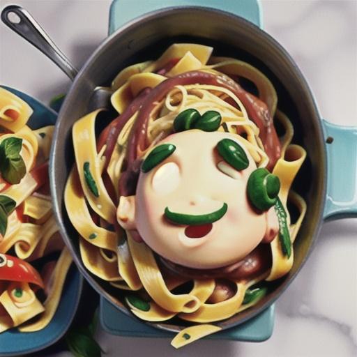 Fettuccine carbonara