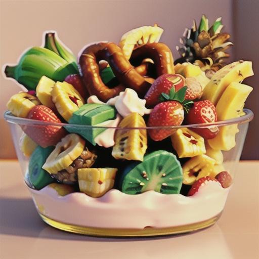 Strawberry Banana Pineapple Bites