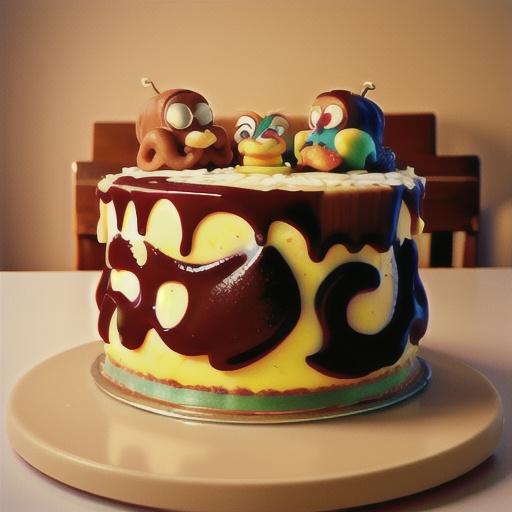 German Chocolate Cheesecake Swirl Cake