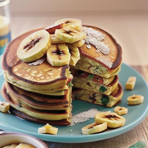 Easy Banana Nut Pancakes