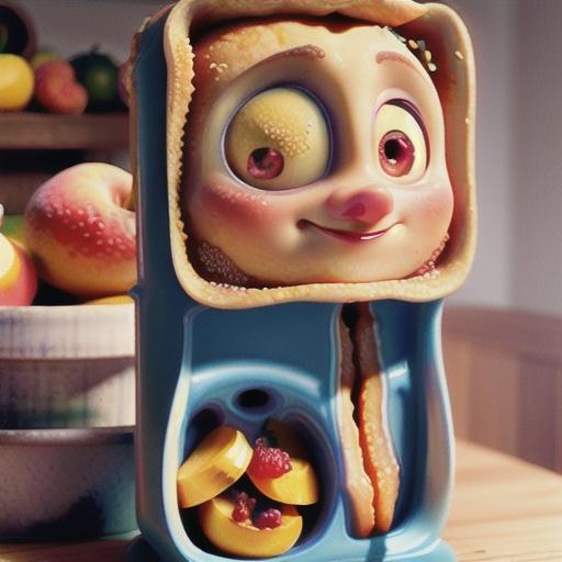 Peach and Raspberry Cobbler