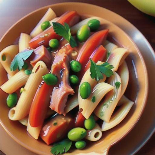 Tuna and Red Pepper Sauce