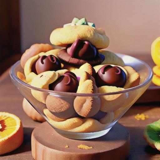 Truffle-Filled Orange Thumbprint Cookies