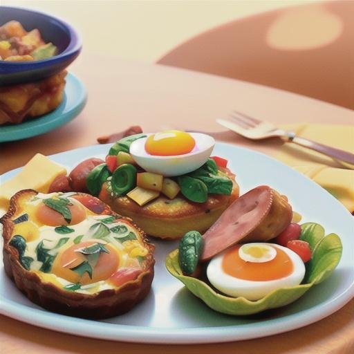 Sausage-Spinach Breakfast Bake