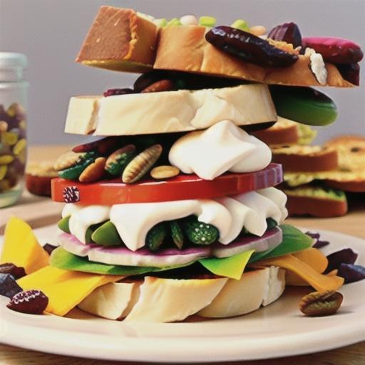 Trail Mix Sandwiches